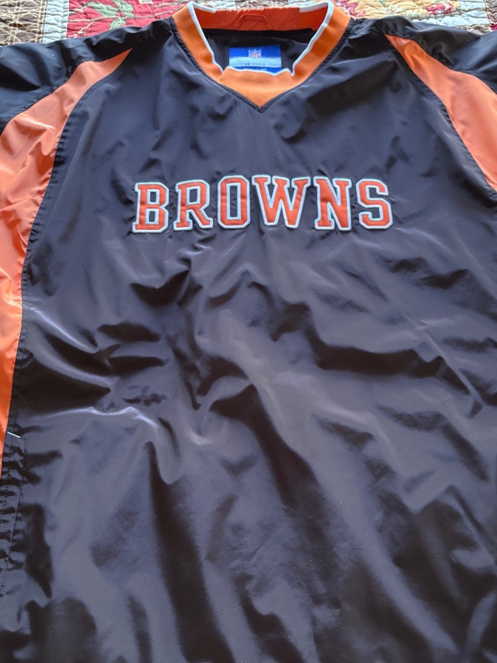 Cleveland Browns Team Apparel Windbreaker